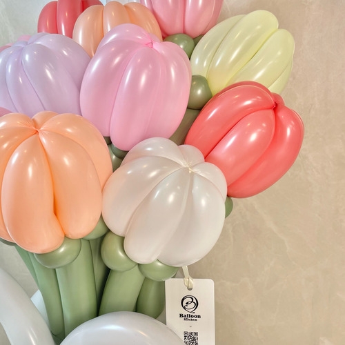 pastel cutie balloon bouquet(L)[4]