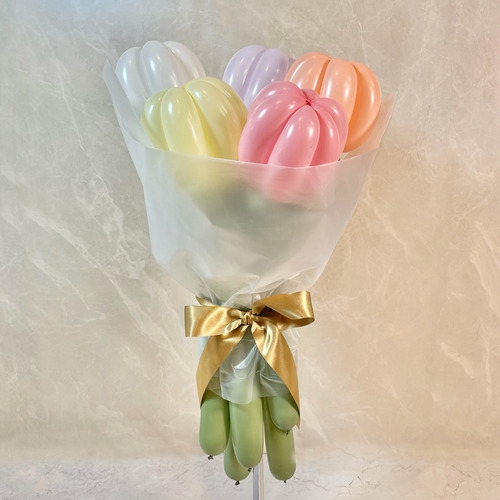 pastel cutie balloon bouquet