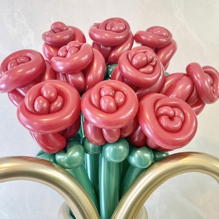 red rose balloon bouquet(M)[2]