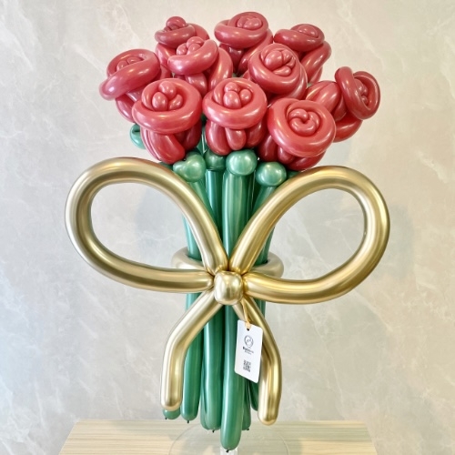 red rose balloon bouquet(M)[1]