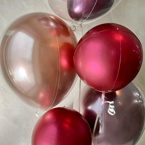 Shine Garnet Elegance Balloon[5]