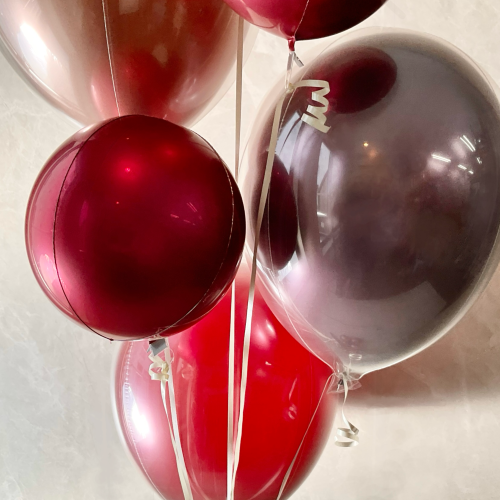 Shine Garnet Elegance Balloon[6]