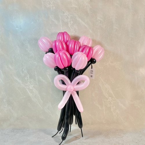 black×pink balloon bouquet(M)