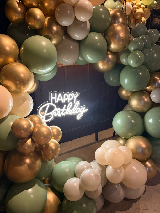 お誕生日の装飾