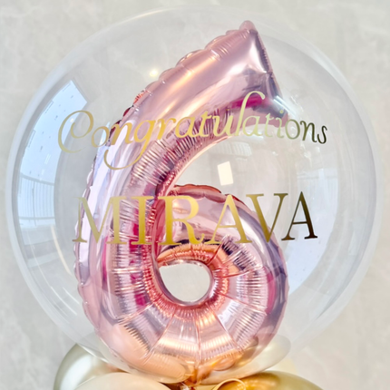 大人可愛いを叶えるローズゴールドナンバーミディアムスタンド