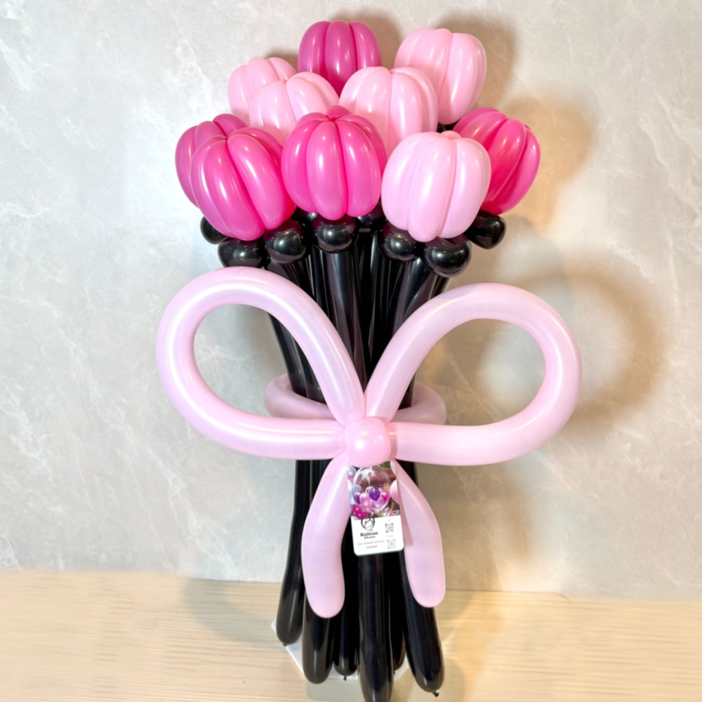 black×pink balloon bouquet(M)