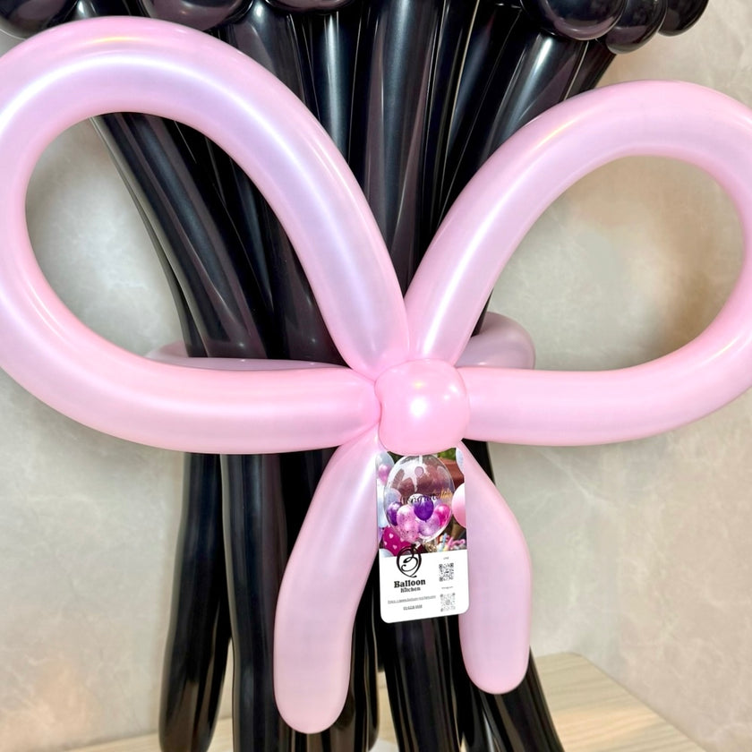 black×pink balloon bouquet(L)