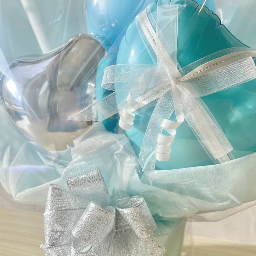 スカイブルーバルーンポット