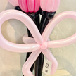 black×pink balloon bouquet
