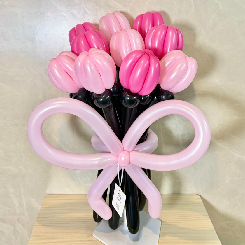 black×pink balloon bouquet(M)