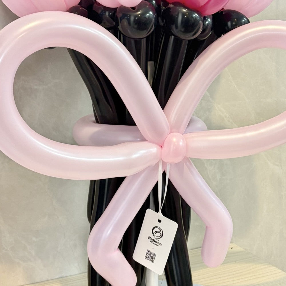 black×pink balloon bouquet(L)