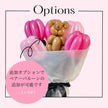 pink×silverballoonbouquet(M)