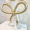white×goldballoonbouque