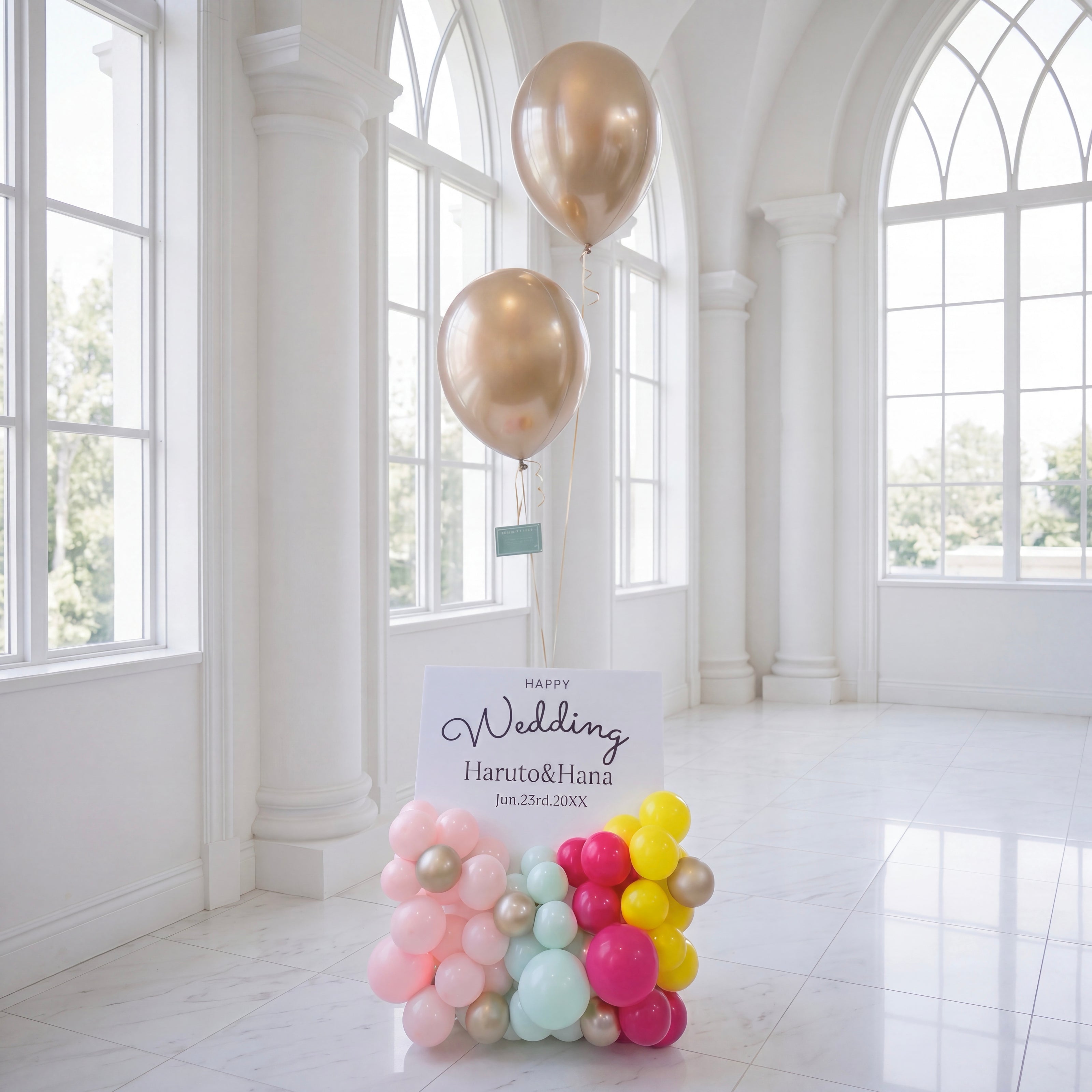 Modern Organic  Balloon Board