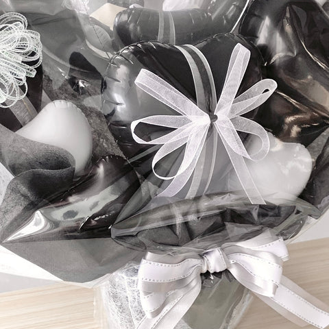 ブラック×ホワイトリッチポット