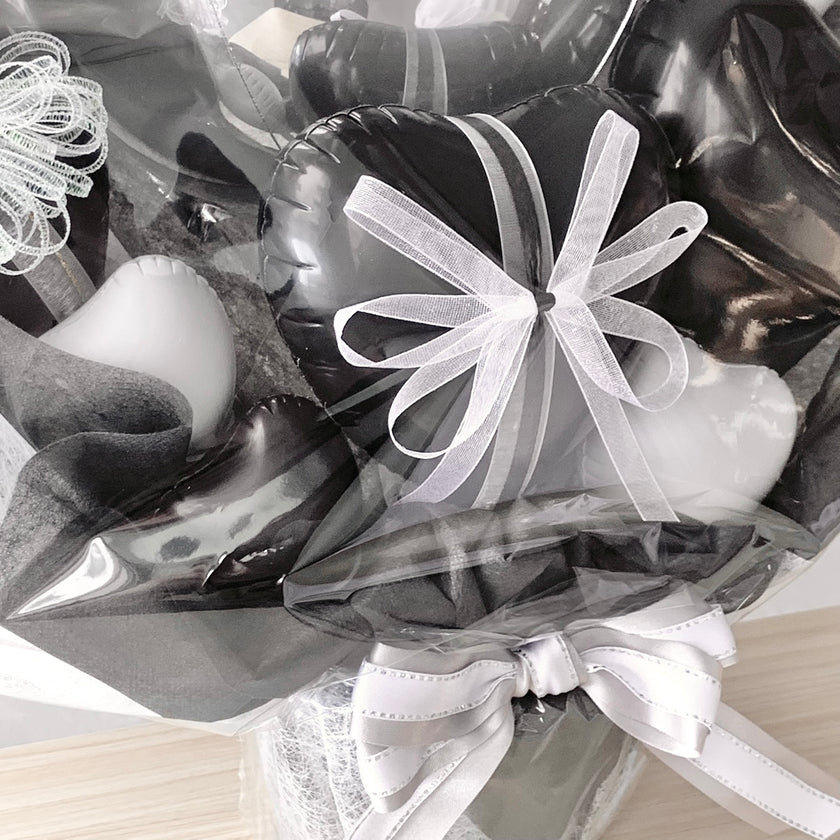 ブラック×ホワイトリッチポット