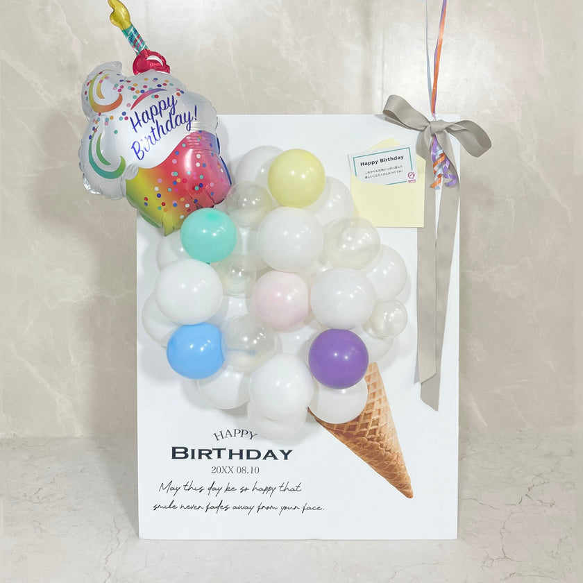 Popping ICE☆Birthday Balloon Board