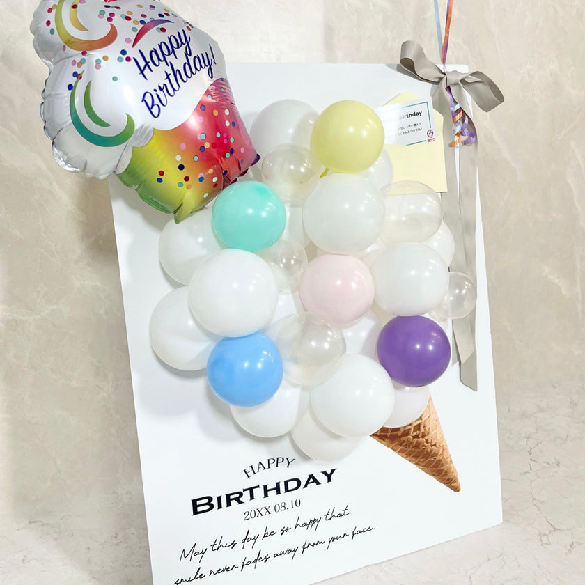 Popping ICE☆Birthday Balloon Board