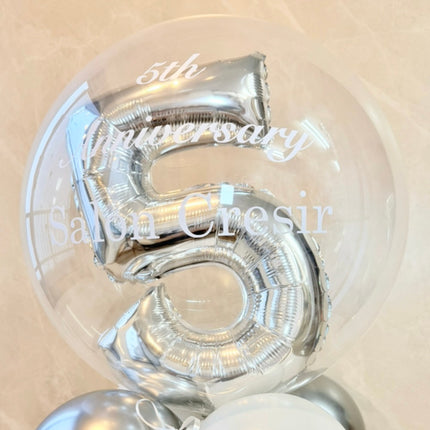 シルバーシャインナンバーミディアムスタンド