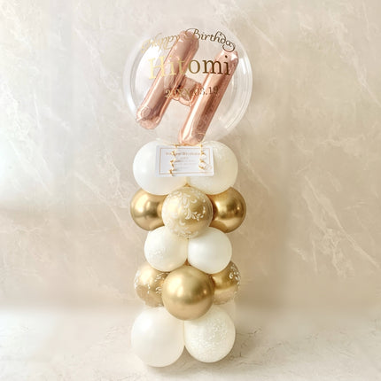 高級感溢れるツートーン・ナンバーミディアムスタンド