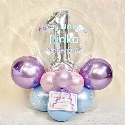 スターライトパステルナンバーバルーンベース