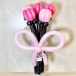 black×pink balloon bouquet