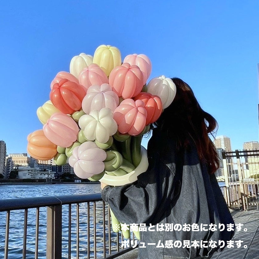 black×pink balloon bouquet(L)