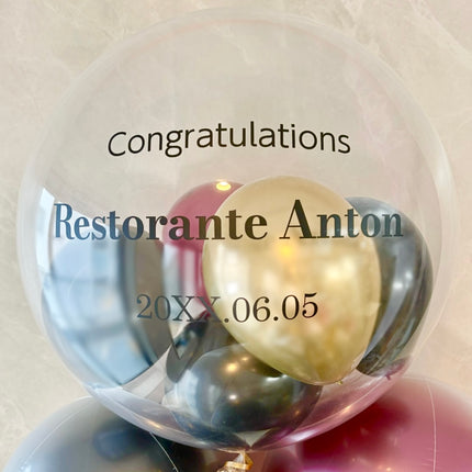 Luxury Black Balloon Stand
