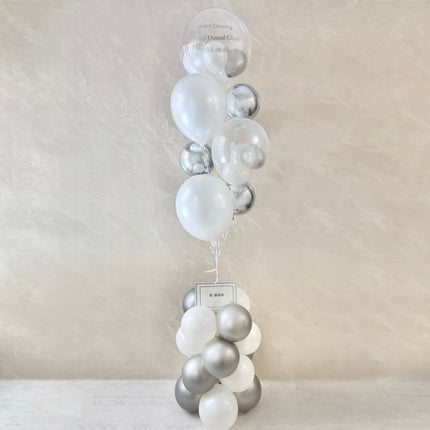 White Rich Balloon Stand