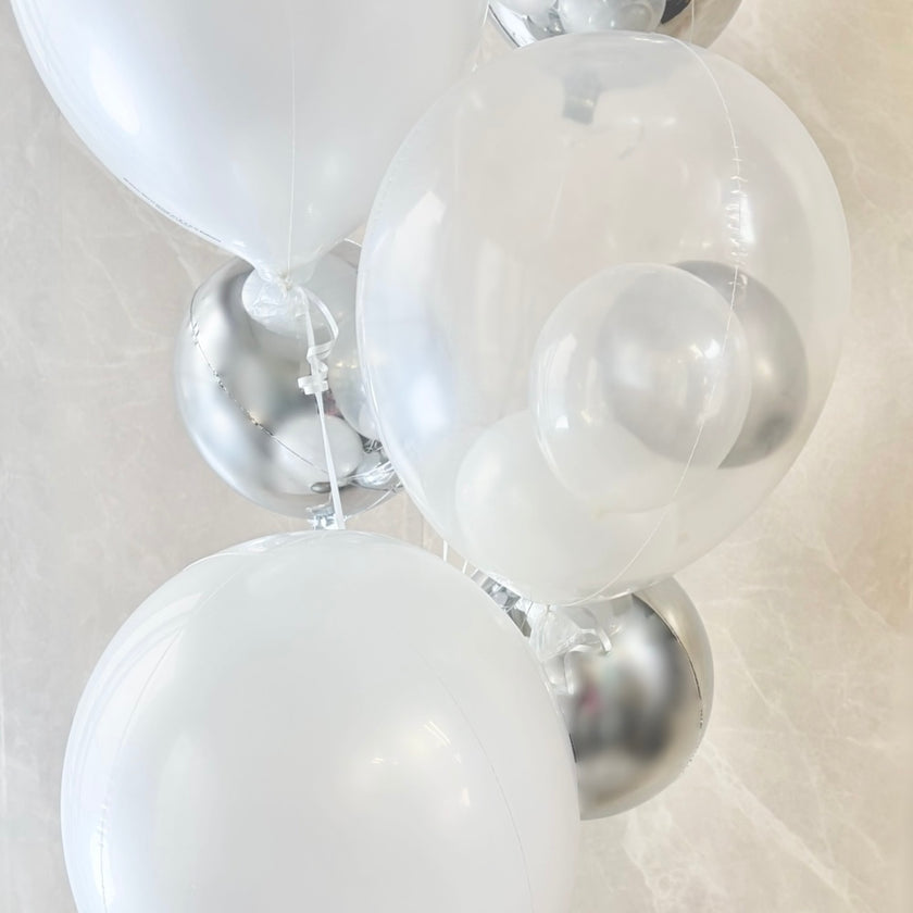 White Rich Balloon Stand