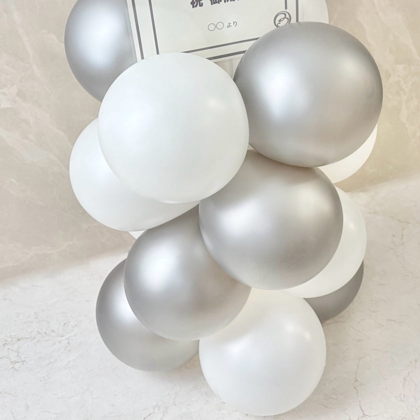 White Rich Balloon Stand