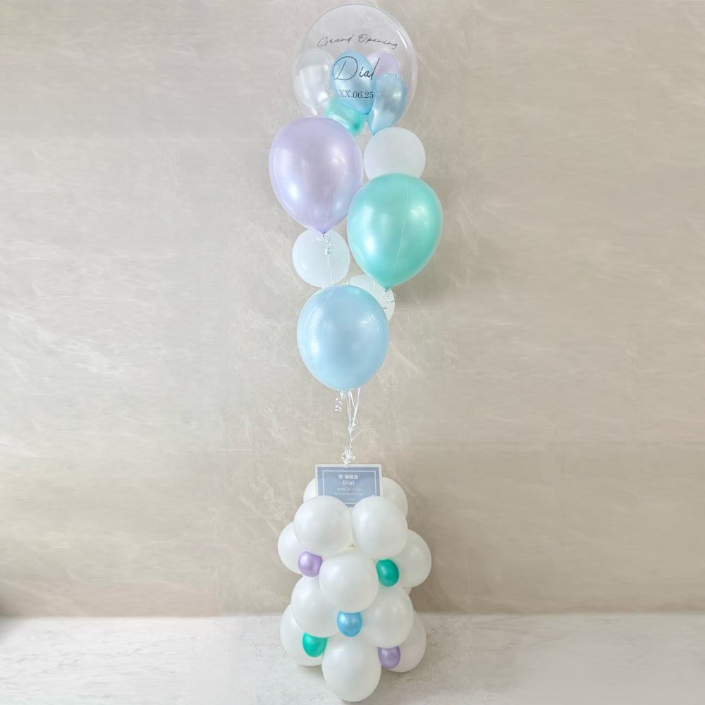 Nuance Color Mermaid Balloon Stand