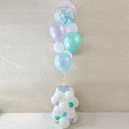 Nuance Color Mermaid Balloon Stand