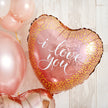 柔らかくて優しいピンクベージュのLove you