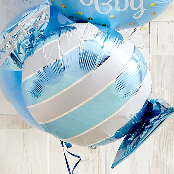 Cutie PinkeyBearでベビーシャワー （ブルー）