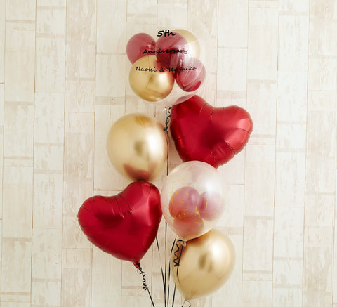 レッド・ゴールドでラグジュアリーに