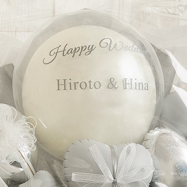 白銀パールバルーンポット