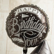 シルバー×グレーで大人Birthdayアレンジ