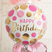 ピンクドットBirthdayアレンジ