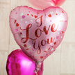 ピンクグラデーションでI LOVE YOU