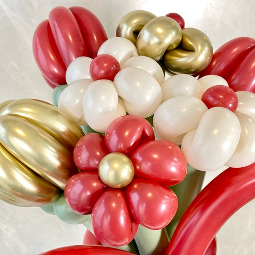 Christmasballoon bouquet