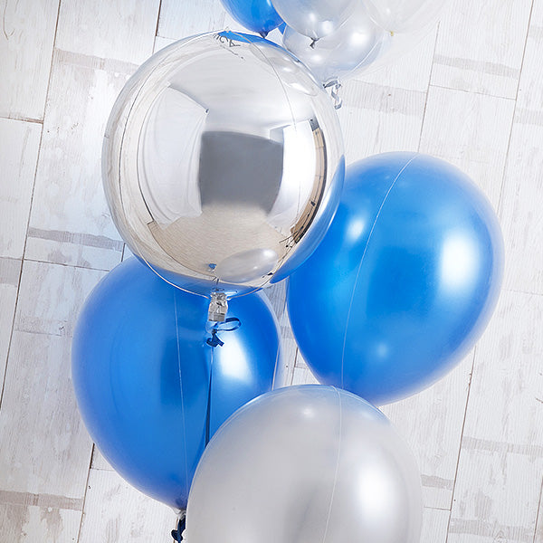 ブルー×煌めきの美しいコントラスト