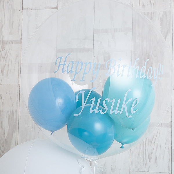 鮮やかターコイズブルーグラデーション！