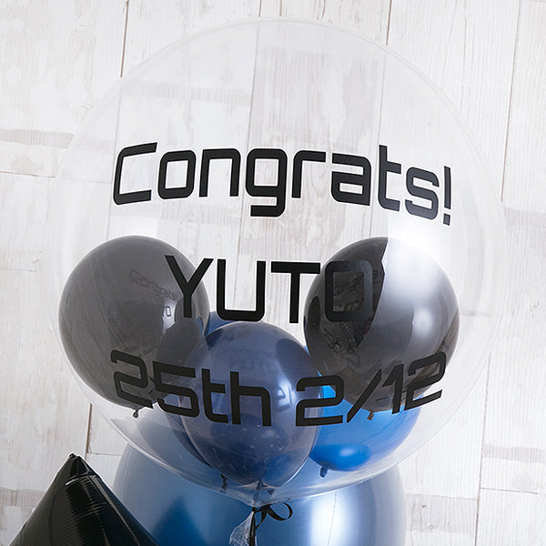 ミッドナイトブルー×ブラックアレンジ