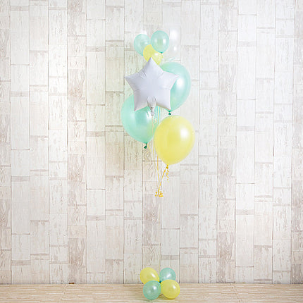 ミントグリーン×レモンイエローが織りなす、フレッシュアレンジ！