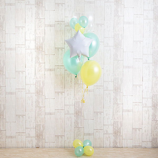 ミントグリーン×レモンイエローが織りなす、フレッシュアレンジ！