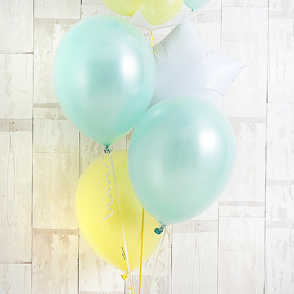 ミントグリーン×レモンイエローが織りなす、フレッシュアレンジ！