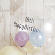 パステルカラーでふわふわHappy&Twinkleバルーン