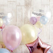 パステルカラーでふわふわHappy&Twinkleバルーン