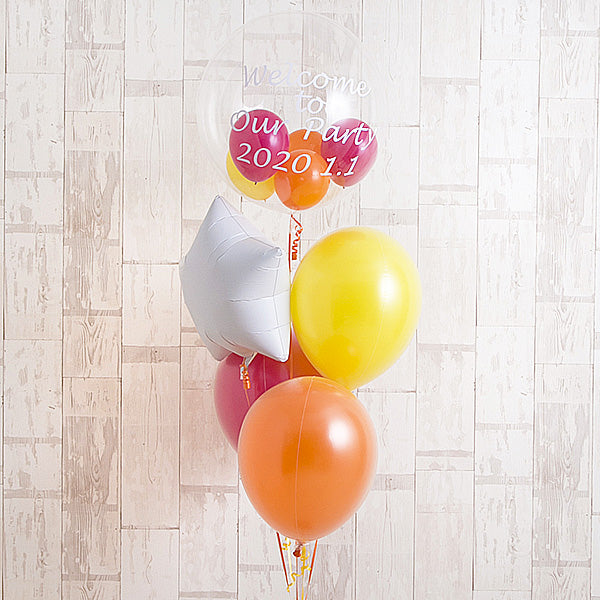 トロピカル×ホワイトスターアレンジ